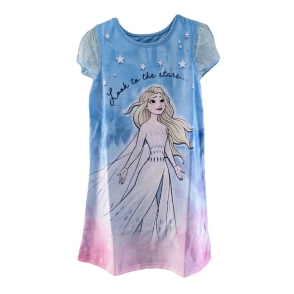 🔥5 for $30🔥 Disney Frozen “Look to the Stars” Toddler Girls’ Nightgown | 3T